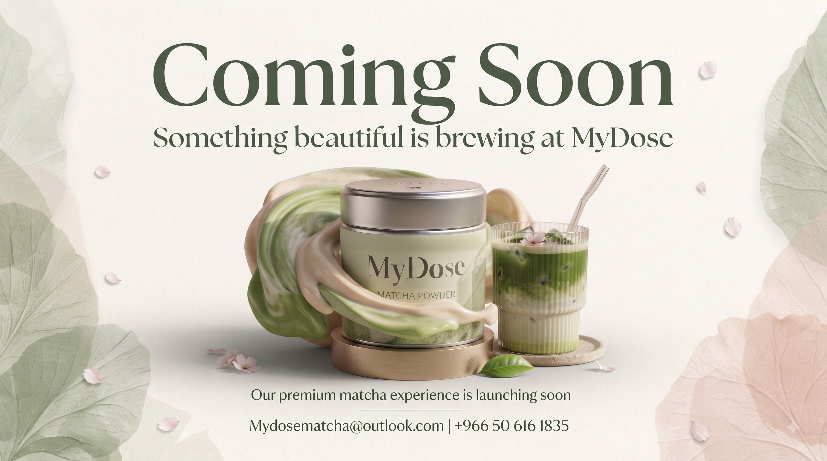 MyDose Matcha - Coming Soon